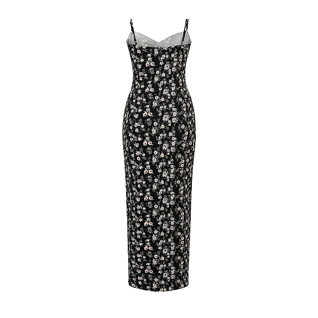 Kirablend Scuba Knit Sweetheart Bodycon Dress for Cocktail Elegance