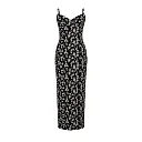 Kirablend Scuba Knit Sweetheart Bodycon Dress for Cocktail Elegance