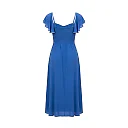 Kirablend Tencel Sweetheart Sundress with Flutter Sleeves — Vacation Style