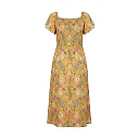 Kirablend Linen Blend Flutter Sleeve Sundress — Perfect for Sunny Escapes