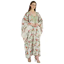 Kirablend Indira Kimono-Sleeve Kaftan Maxi Dress