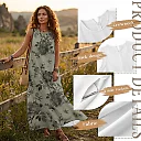 Kirablend Nalani Linen-Look Sleeveless Maxi Dress with Pockets