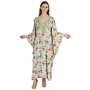 Kirablend Indira Kimono-Sleeve Kaftan Maxi Dress