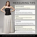 Kirablend Fleur Strapless Tulle Drop-Waist Gown