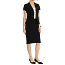 Kirablend Reese Short-Sleeve Blazer & Pencil Skirt Office Set