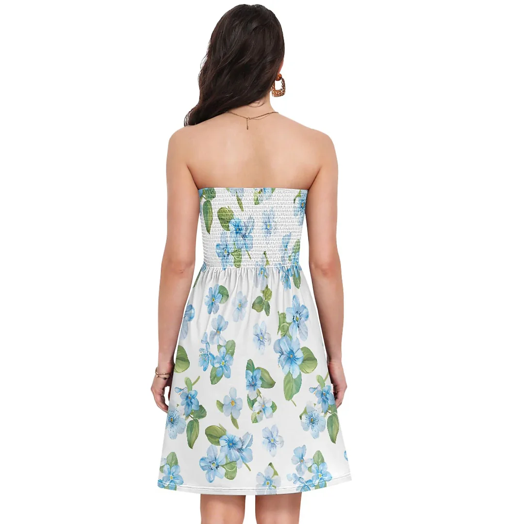 Kirablend Della Strapless A-Line Tube Sundress