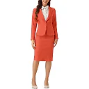 Kirablend Camille Notched-Lapel Blazer & Pencil Skirt Suit