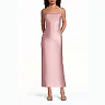 Kirablend Ivy Sculpting Satin Halter Mini Sheath Dress