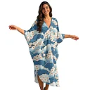 Kirablend Leilani Oversized Batwing Kaftan Cover-Up
