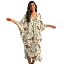 Kirablend Leilani Oversized Batwing Kaftan Cover-Up