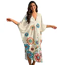 Kirablend Leilani Oversized Batwing Kaftan Cover-Up