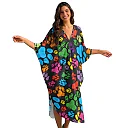 Kirablend Leilani Oversized Batwing Kaftan Cover-Up