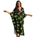 Kirablend Leilani Oversized Batwing Kaftan Cover-Up