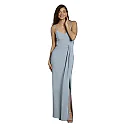 Kirablend Maren Jersey V-Neck Ruched Maxi Dress