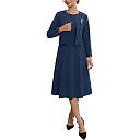Kirablend Marlowe Sleeveless Dress & Cropped Jacket Two-Piece Set