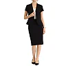 Kirablend Reese Short-Sleeve Blazer & Pencil Skirt Office Set
