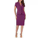 Kirablend Reese Short-Sleeve Blazer & Pencil Skirt Office Set