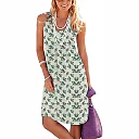Kirablend Suki Pleated Tank Sundress with Pockets