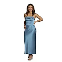 Kirablend Sylvie Charmeuse Spaghetti Strap Mini Sheath Dress