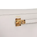 H Kelly Danse Gris Perle Swift Gold Hardware