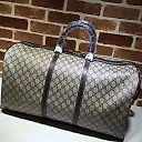 GG Top Quality 206500 GG Sup Men Luggage Tote Bag Brown