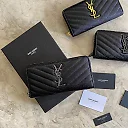 Y  wallet black  SIZE:19×9.5×2.5CM  05