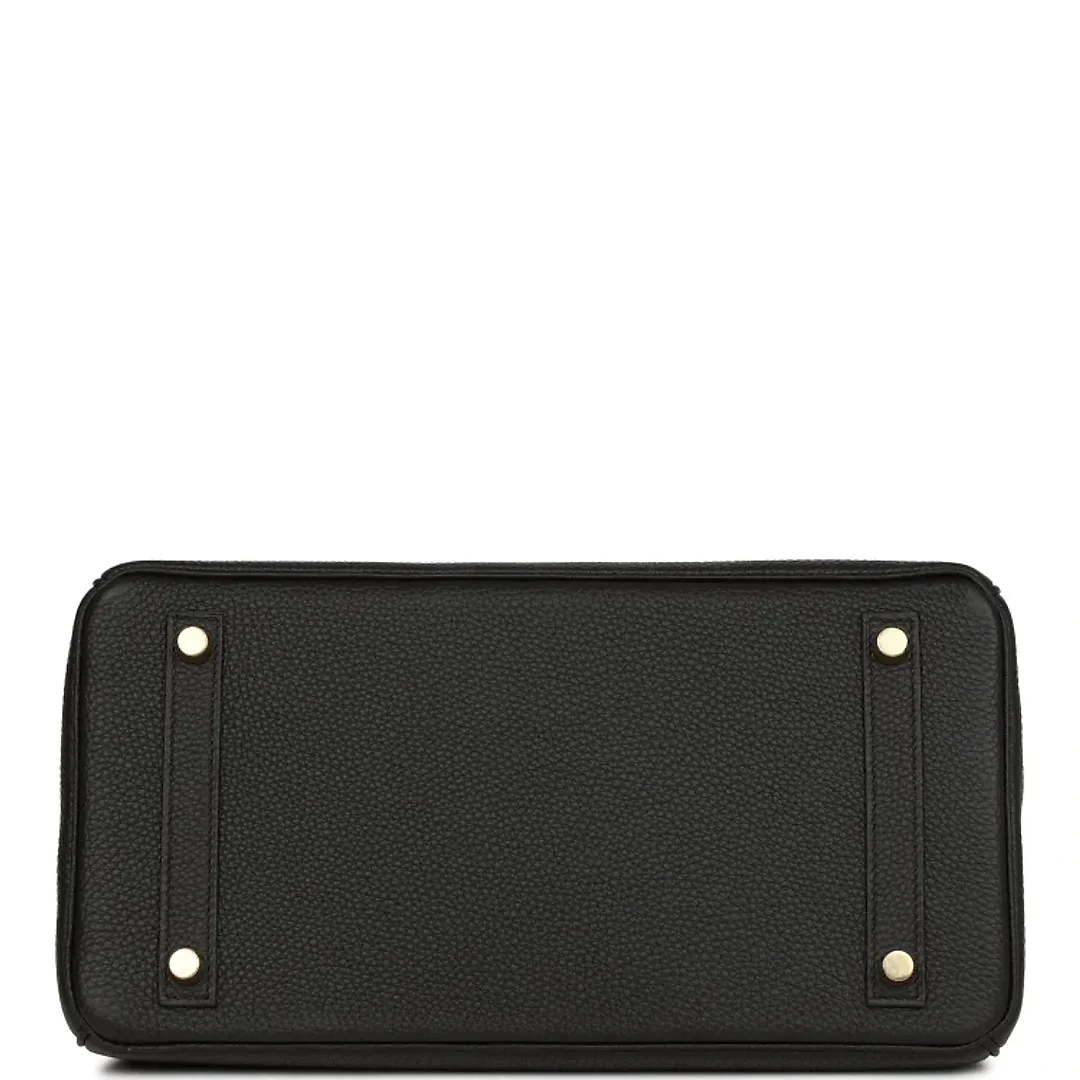 H Birkin 30 Black Togo Gold Hardware