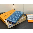 Louis new arrival Zippy Monogram denim wallet size: 19.5*10.5*2.5cm