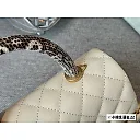 CC new arrival coco handle caviar leather size : 23*13cm