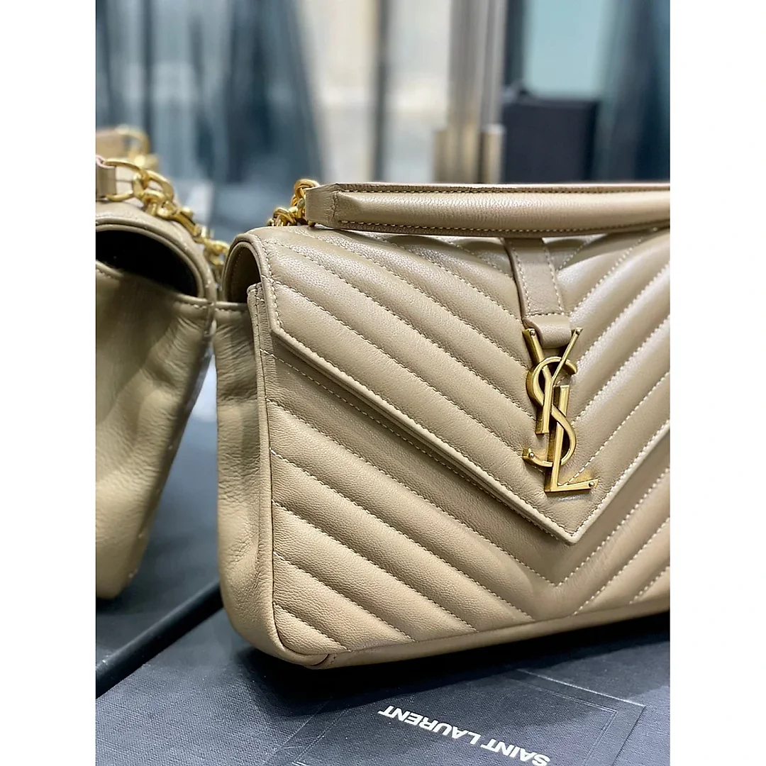 Y College Medium Quilted leather Bag 3 colours