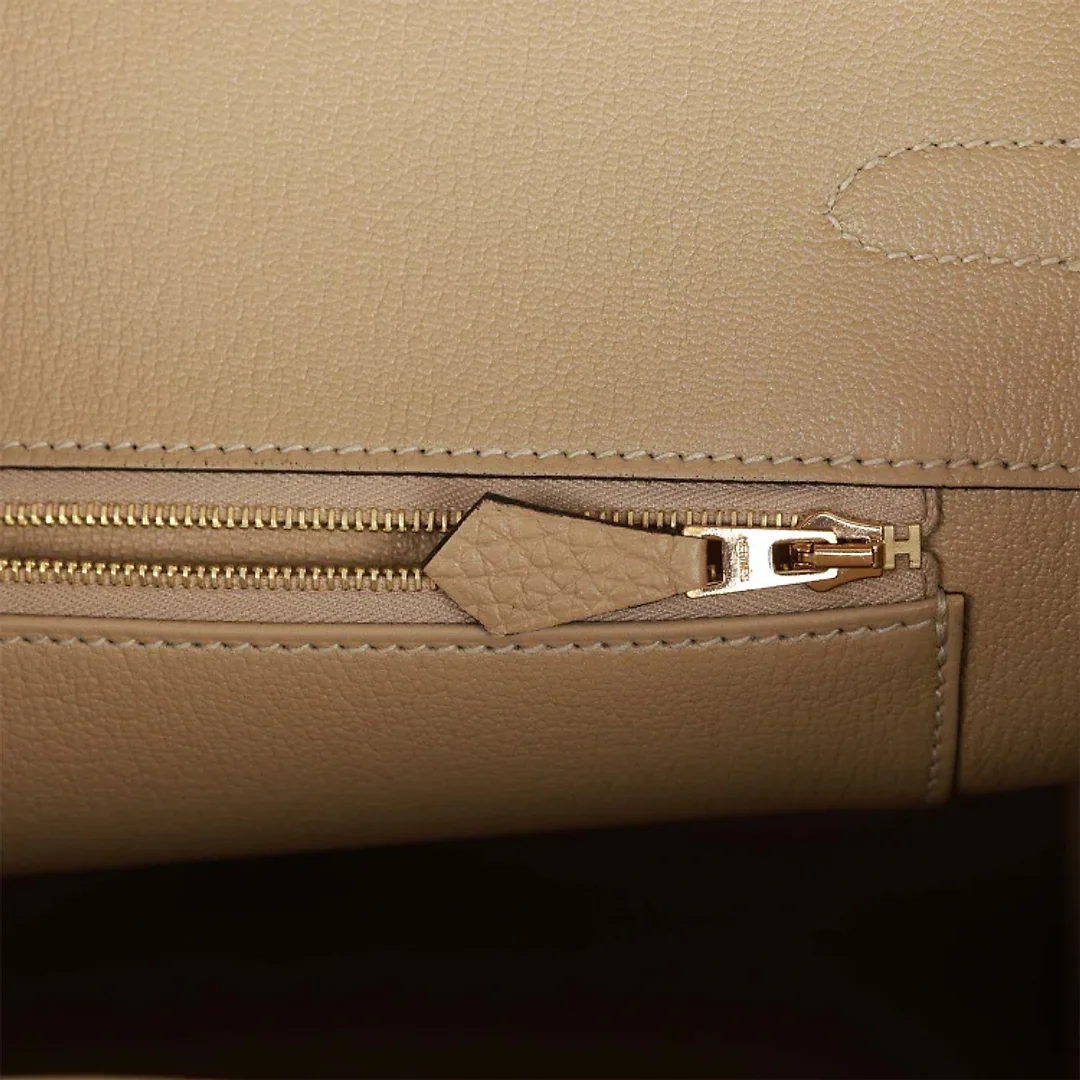 H Birkin 35 Trench Clemence Gold Hardware