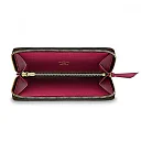 L-bag Monogram Canvas Clemence Wallet M60742 Fuchsia