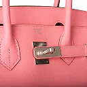 H Birkin 30 Rose Confetti Epsom Palladium Hardware