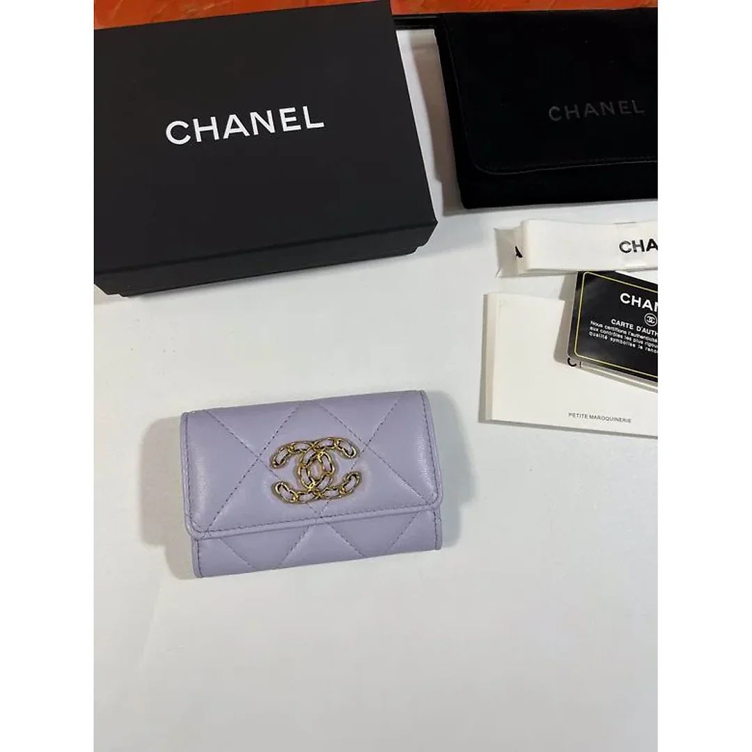 CC A 11X8.5X3cm YG 3colour wallet