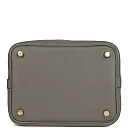 H Picotin Lock 18 Gris Meyer Clemence Gold Hardware