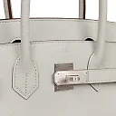H Special Order (HSS) Birkin 30 Gris Perle Verso Chevre Brushed Palladium Hardware