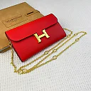 H Constance empson leather bag size:22*11cm
