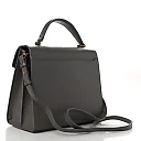 Y Cassandra Medium Top Handle in Box Y Leather and Suede
