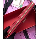 GG Sylvie leather zip around wallet 476083