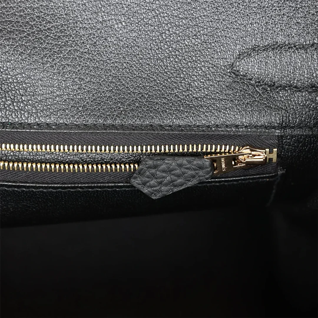 H Birkin 30 Black Togo Gold Hardware