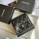 cc Small Classic Flap Wallet Black Bag For Women 10.5cm/4.1in AP0231 Y01295 C3906