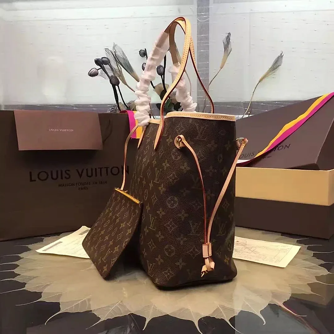 L-bag Neverfull MM Bag Monogram Canvas M40997