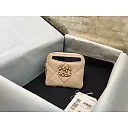 cc CO-CO Card Holder 12cm/4.7in Gold Hardware For Women Beige