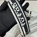 Pra Bag With Shoulder Strap White For Women, Women’s Bags 8.6in/22cm 1BH082_2DKV_F0009_V_3OM