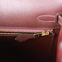 H Kelly Sellier 25 Rouge Sellier Epsom Gold Hardware