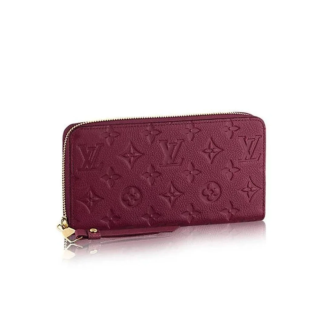 L-bag Monogram Empreinte Leather Zippy Wallet M60549 Aur