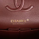 CC Small Classic Double Flap Black Caviar Gold Hardware
