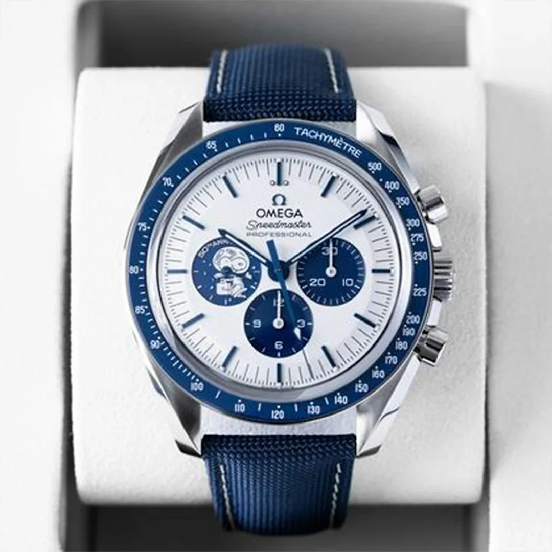 Omega Anniversary Series Silver Snoopy Award 50th Anniversary – 310.32.42.50.02.001 – Watch – Free Shipping | Minimalist & Luxury Design | Perfect Gift for Him