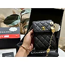 CC new arrival caviar leather phone bag size: 12*16 cm