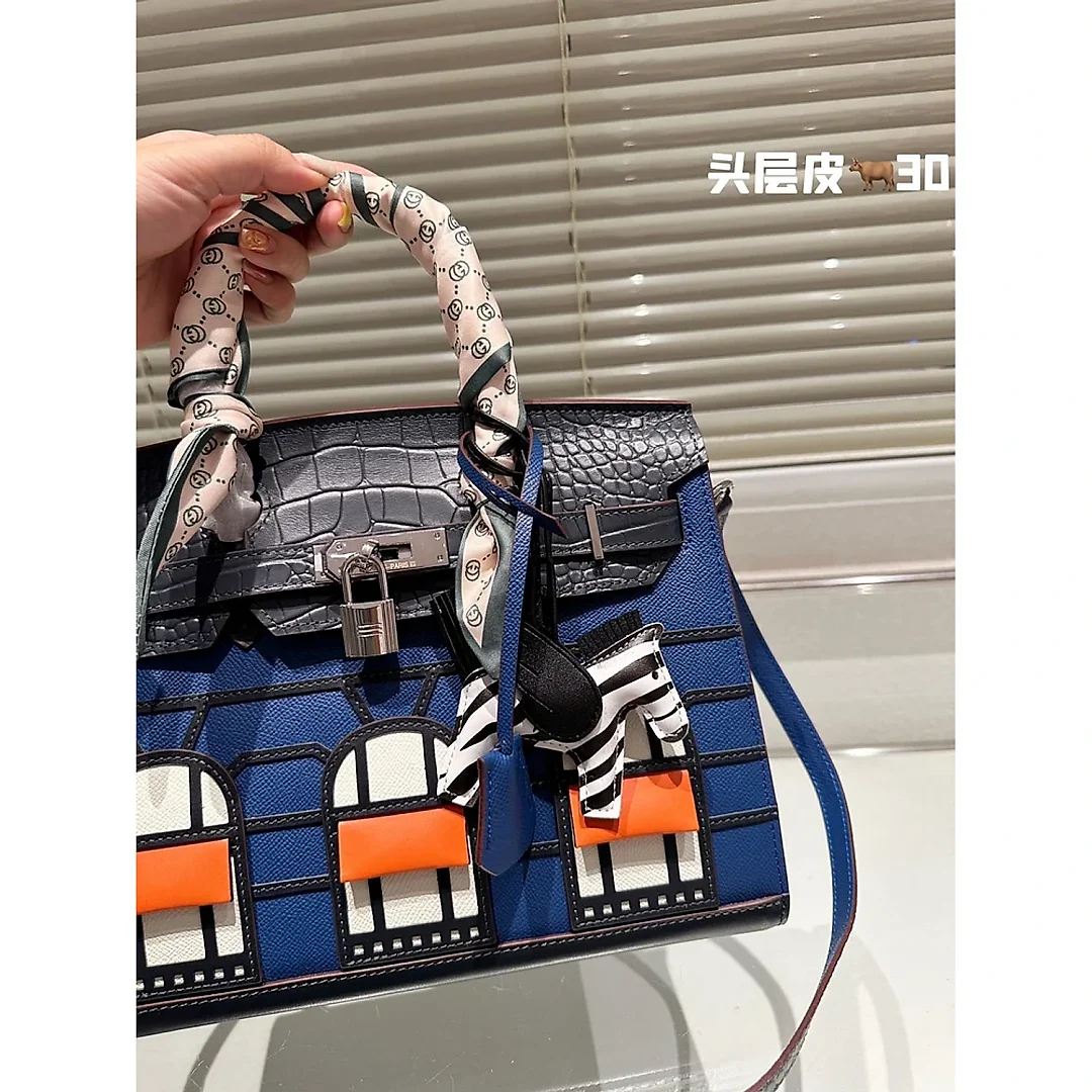 H Birkin30cm SellierFaubourg size: 30 cm